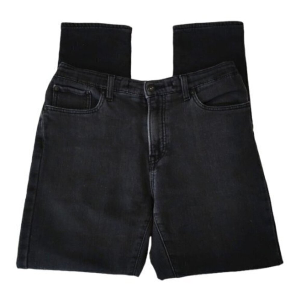 Uniqlo Black Denim Skinny Jeans Size Med AA GUC #7704